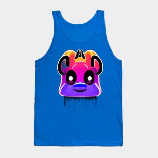 Colored Panda Tank Top